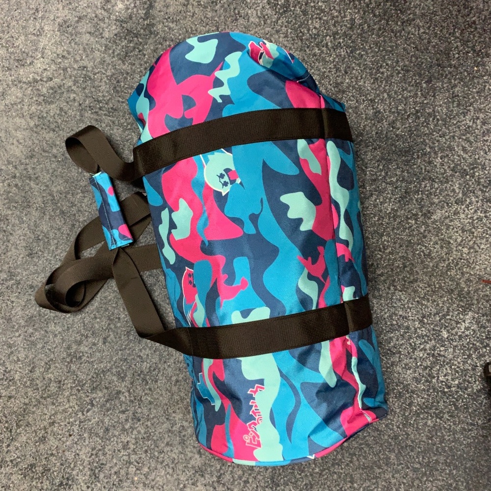 Pink Dolphin Camouflage Duffel Bag